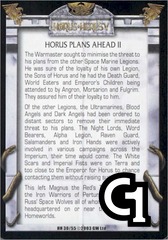 Horus Plans Ahead II